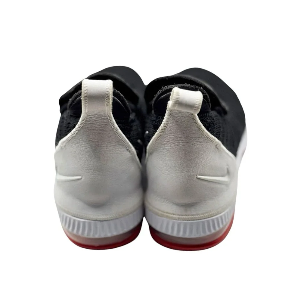 Nike Lebron‎ 16 XVI GS Bred 2019 ~ Youth Size US 4Y Black and Red AQ2465-016